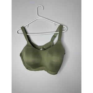 CACIQUE Wirefree Lightly Lined Comfort Bra Maroon 42DD Minimalist Sports